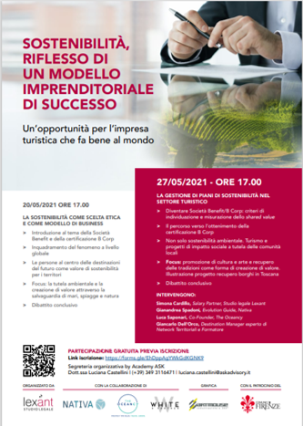 Course Image Sostenibilità: riflesso modello imprenditoriale di successo